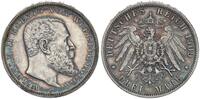 Württemberg - Deutsches Kaiserreich 3 Mark 3 Mark Württemberg - König Wilhelm II -