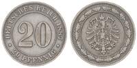 Kaiserreich 20 Pfennig 20 Pfennig 1887 A -