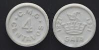 Portugal, Camara Municipal Caia 4 Centavos Portugal, Camara Municipal Caia, 4 Centavos -