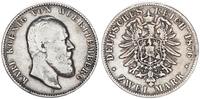 Württemberg - Deutsches Kaiserreich 2 Mark 2 Reichsmark König Karl -
