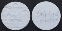 Deutschland Gipsentwurf von Anton Jezovsek Zvone Gipsentwurf von Anton Jezovsek Zvone für eine Medaille -