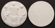 Deutschland Gipsentwurf von Anton Jezovsek Zvone Gipsentwurf von Anton Jezovsek Zvone für eine Medaille -