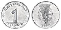 Deutschland / DDR 1 Pfennig Alu DDR 1 Pfennig 1949 A -
