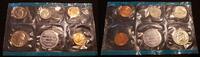USA KMS Denver Mint 3x 1 Cent, 1x 5 Cent, 1x Quater -