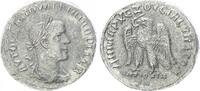 Antike / Römische Kaiserzeit / Philippus II. Provinzialprägung - Billon Tetradrachme Philippus II. Billon Tetradrachme Provinzialprägung Syrien Antiochia ad Oronte -