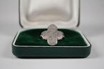 925 Silber Ring und Ohrringe, Silber 925, mit Zirkon, 7,14g, Ringgröße 53 -