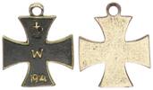 Kaiserreich Orden Patriotisches Eisernes Kreuz als Schmuckanhänger -