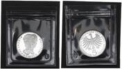 Deutschland 5 DM 5 DM 1975 Albert Schweitzer Polierte Platte in Folie mit aufgedrucktem G -