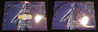 Frankreich KMS LES DERNIERES MONNAIES COURANTES FRANCAISES BRILLANT UNIVERSEL -
