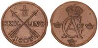 Schweden 1/2 Skilling Schweden 1/2 Skilling 1803, kleines Zainende -