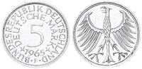 Deutschland 5 DM 5 DM Silber Kursmünze 1965 F -