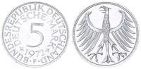 Deutschland 5 DM 5 DM Silber Kursmünze 1972 F -