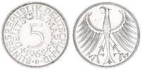 Deutschland 5 DM 5 DM Silber Kursmünze 1965 D -