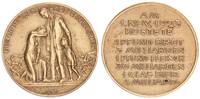 Weimarer Republik Hungertaler - Hungermedaille mit Preisen für Lebensmittel -