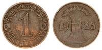 Weimar 1 Pfennig Fehlprägung: ohne Münzzeichen -