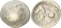 Ostkelten, Transsylvanien Tetradrachme Vorbild Philippos II. KELTEN, Transsylvanien Tetradrachme. Typ Sattelkopfpferd, Schüsselform -