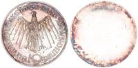 Deutschland / Bundesrepublik 10 Mark Olympiade einseitige Probe der Münze Stuttgart, außerordentlich selten! -