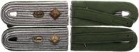 3. Reich Uniformteil Schulterklappen Jägertruppe/Gebirgsjäger Oberleutnant -