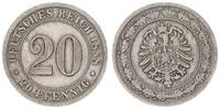 Kaiserreich 20 Pfennig 20 Pfennig 1888 F -