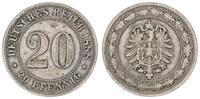 Kaiserreich 20 Pfennig 20 Pfennig 1888 F -