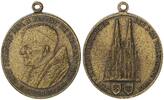 Deutschland Medaille Papst Johannes Paul II besucht die Domstadt Köln -
