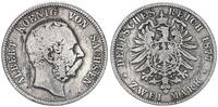 Deutsches Kaiserreich 2 Mark Sachsen - König Albert -