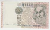 Italien 1000 Lire Italien, 1000 Lire-Banknote -