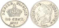Frankreich 20 Centimes Napoleon III 1852-1870 -