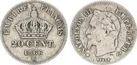 Frankreich 20 Centimes Napoleon III 1852-1870 -