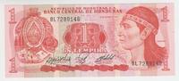 HONDURAS 1 Lempira Banknote HONDURAS, 1 Lempira Banknote -