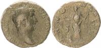 Antike - Römische Kaiserzeit Dupondius Kaiser Hadrian As - ANNONA AUG Annona steht n.l. davor Modius -