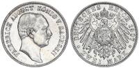 Deutsches Kaiserreich 2 Mark König Friedrich August -