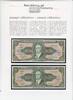 Brasilien 2x 10 Cruzeiros Geldschein -