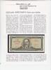Kuba 1 Peso SPECIMEN Geldschein -