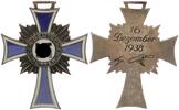 3. Reich Orden Mutterkreuz in Silber ohne Band -