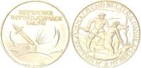 Weimarer Republik Not und Schmachtaler Bronze versilbert, von Lauer/Nürnberg -