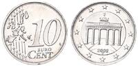 Bundesrepublik Deutschland 10 Cent Fehlprägung Deutschland 10 Cent 2002 D Fehlprägung oder Probe in Kupfer Nickel prägefrisch