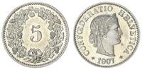 Schweiz 5 Rappen Schweiz 5 Rappen 1907 -