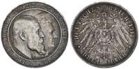 Kaiserreich - Württemberg 3 Mark silberne Hochzeit Wilhelm II. und Charlotte -