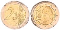 Europa / Österreich / Euro 2 Euro Fehlprägung 2 Euro 2003 Österreich dezentriert ohne Riffelr. mit Randinschrift -