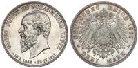 Deutsches Kaiserreich - Schaumburg Lippe 3 Mark Schaumburg-Lippe Fürst Georg 3 Reichsmark -