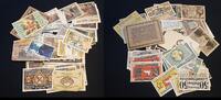 Deutschland Lot 100 Notgeldscheine -