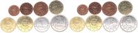 Spanien 1,2,5,10,20,50 Cent 1+2 Euro Proben / Eurovorläufer vz-st