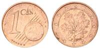 Deutschland / Bundesrepublik 1 Cent Fehlprägung 1 Cent 2005 F auf zu kleinem und zu dünnem Rohling geprägt -