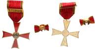 Deutschland Orden Bundesverdienstkreuz und Knopfspange im Originaletui mit Hersteller -