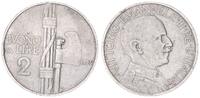 Italien 2 Lire Victor Emmanuell III -