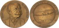 Deutschland Zeppelin Medaille Medaille Erinnerung an die grosse Fernfahrt des Z III nach Berlin unter Führung -