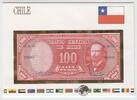 Chile 100 Pesos Geldschein Chile, 100 Pesos Geldschein -