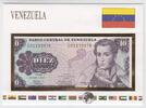 Venezuela 10 Bolivares Geldschein Venezuela, 10 Bolivares Geldschein -