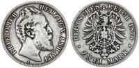 Deutsches Kaiserreich - Anhalt 2 Mark 2 Reichsmark 1876 A -